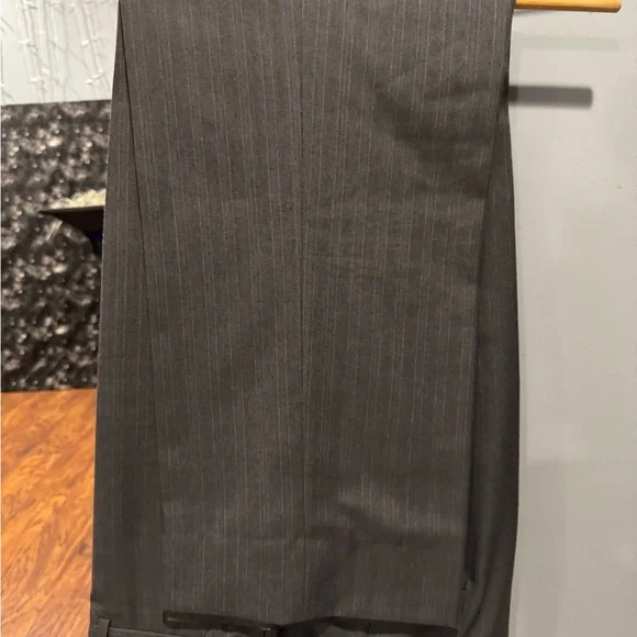 Hart Schaffner Marx Charcoal Pinstripe Suit